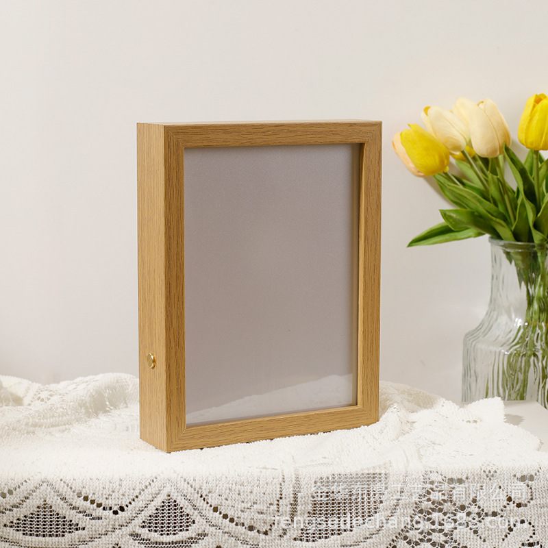 触摸灯树叶雕刻相框带批发女友女生照片雕送源礼物灯节日送叶生日