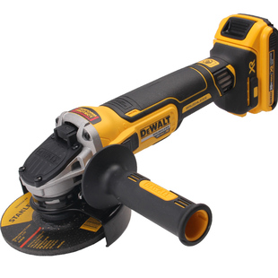 得伟锂电角磨机无刷切割机充电式手砂轮机电动手磨光机DCG406/405