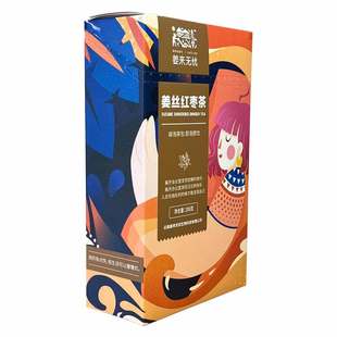 姜来无忧姜丝红枣茶云南小黄姜黑糖官方正品姜丝茶冲饮生姜茶暖身