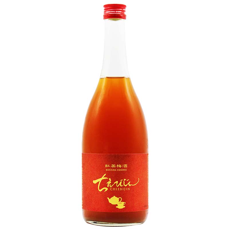日本原装进口知惠美人红茶梅酒