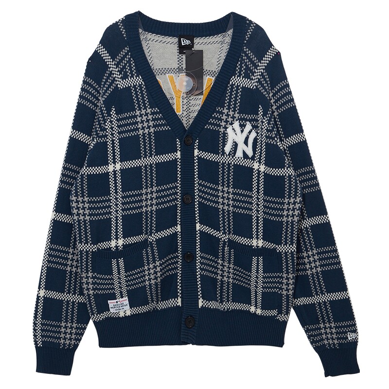 MLB针织开衫NYNewEra羊毛衫