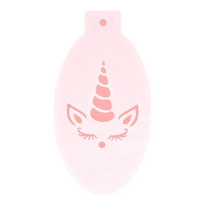 Anka Bella 面部彩绘模板DIY绘画模具纹身拓印板独角兽公主拓印板