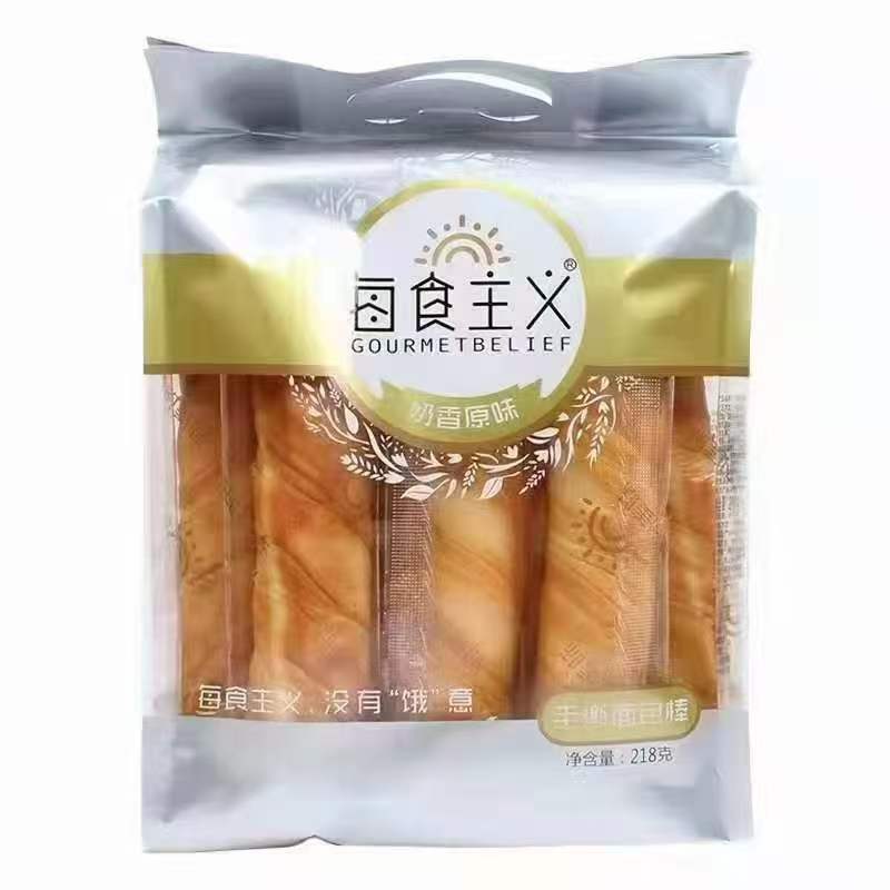 每食主义奶香原味手撕面包218g