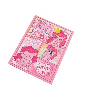 小马宝莉卡册收纳册活页四宫格收集册收藏册本卡套柔柔卡片ins风