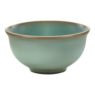 东道汝窑茶杯冰裂釉主人杯单杯陶瓷品茗杯汝瓷茶盏和顺杯天青