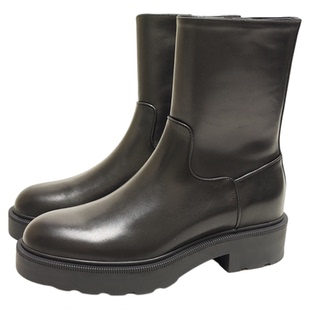 ANDS MB THE ROW鞋子纯原单短靴子女款厚底舒适骑士切尔西 马丁靴