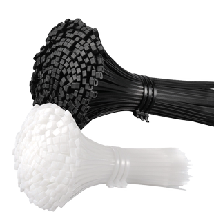 自锁式尼龙扎带塑料绑扎带捆扎带固定卡扣黑色捆绑带束线强力大号