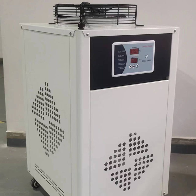 厂家直供智能激光冷水机 高精度双温控制冷机组小型工业冷却设备