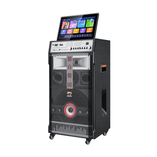 山凌2026新款投影音箱K歌一体机家用KTV点歌卡拉OK户外广场舞音响