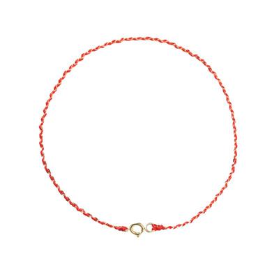 巨细女18k金原创红绳特价