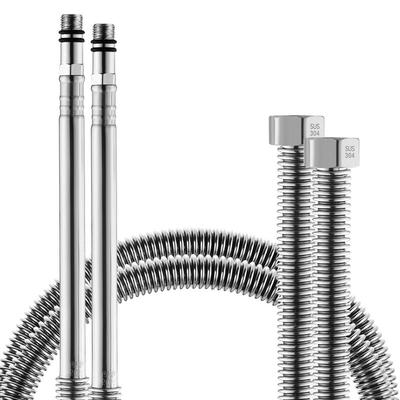 慕乐304不锈钢尖头4加长波纹管