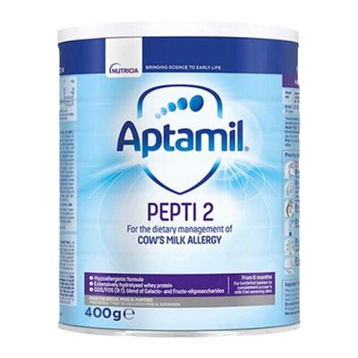 【自营】爱他美（Aptamil）深度水解奶粉婴儿配方奶粉2段400g*3罐