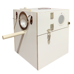 鹦鹉繁殖箱玄凤虎皮牡丹幼鸟孵化保暖双开门外挂立式抽屉鸟窝巢