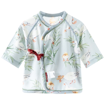 【湖边小憩】aqpa爱帕宝宝儿童夏季绑带上衣新生儿半背衣