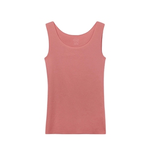 Intimissimi意舒漫女士时尚舒适Supima棉圆领贴身打底背心CGD66C