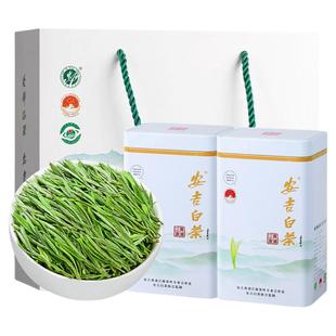头采特级7A安吉白茶2025新茶明前嫩芽珍稀白茶散装高档茶叶礼盒装