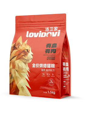 洛卫家抗过敏烘焙猫粮