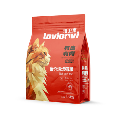 洛卫家抗过敏烘焙猫粮