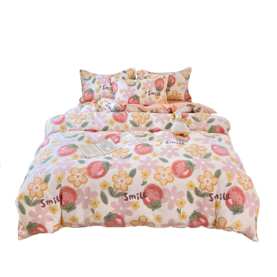 四季款100%全棉被套单件单人1.5米1.8m床双人200x230纯棉斜纹被罩