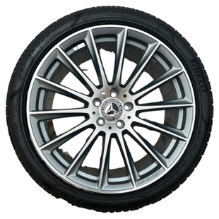 适用奔驰18/1920/21寸原厂轮毂轮胎C级E级S级450S63迈巴赫S680GLC