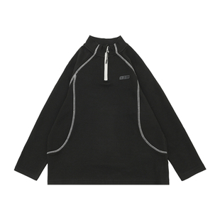 儿童打底衫2025冬装新款自制加绒男童长袖T恤保暖上衣中大童体恤