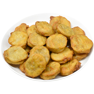 脆香藕盒黄金藕夹肉香酥藕合半成品油炸藕空气炸锅小吃美食商用