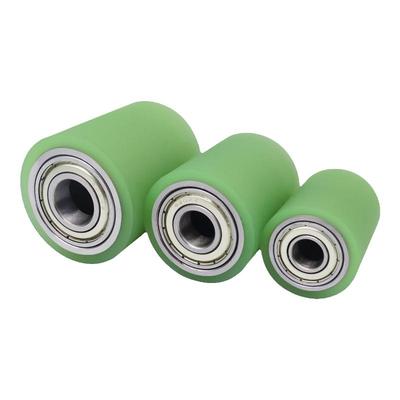 双轴承型聚氨酯包胶滚轮