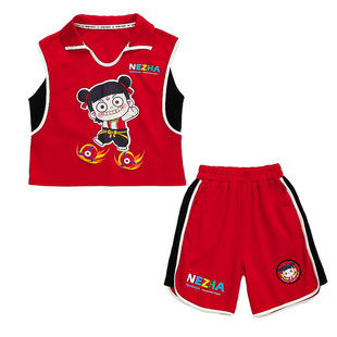 男女童夏季运动套装2026新款儿童无袖背心短裤两件套宝宝球服衣服