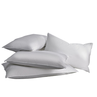 W酒店羽绒枕头五星级专用鹅绒枕芯鹅毛填充万豪床品颈椎柔软低枕