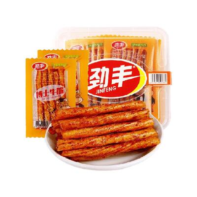 劲丰博士素牛筋面辣条休闲小零食