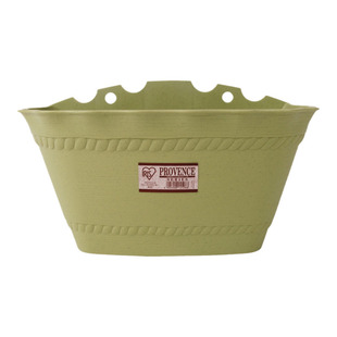 爱丽思大号壁挂式花盆长形树脂方形多色树脂可吊绿植爱丽丝花盆