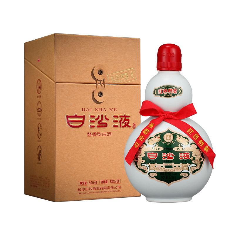 白沙液红色档案酱香型53度500mL