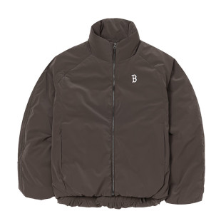 MLB羽绒服女款25冬季新款NY亮面时尚保暖短款运动外套3FDJB0856
