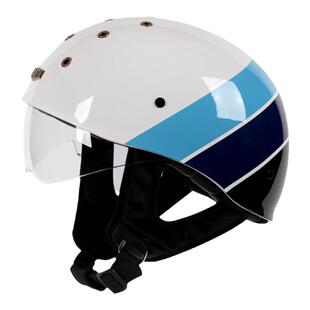 复古半盔男哈摩托车头盔美式巡航机车女踏板电动夏季透气半瓢盔