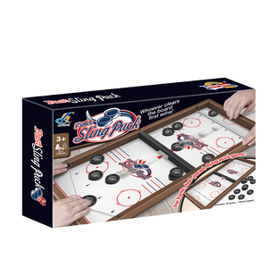 创意桌面快速弹射冰球游戏弹弹投掷冰球棋室内儿童玩具六一礼物