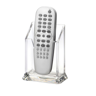 亚克力透明盒子桌面收纳盒酒店客房摇控器杂物盒放名片手机茶包盒