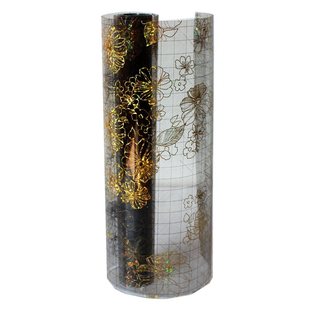 桌布防水防油免洗防烫软玻璃PVC电视柜茶几餐桌垫夹花轻奢高级感