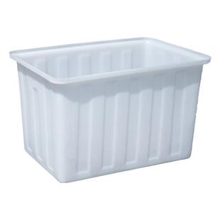 加厚牛筋长方形塑料水箱养殖鱼箱储水盆食品级牛筋盆大容量周转箱