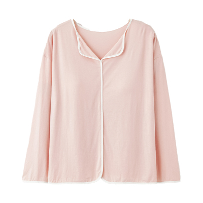 新款女士莫代尔带胸垫家居服