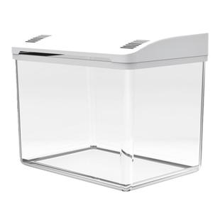 鱼缸客厅小型家用水族箱有机玻璃自循环高透亚克力桌面金鱼乌龟缸