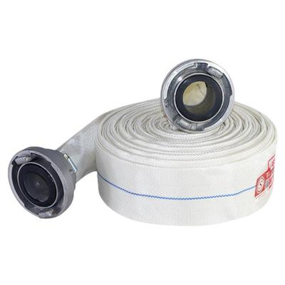 加厚消防水带65国标正品25米50农用浇地灌溉专用1寸高压软管套装