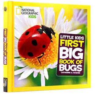 英文原版进口绘本 National Geographic 美国国家地理 Little Kids First Big Book of Bugs 儿童百科书 精装大开本