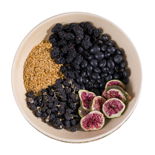 种子循环养雌茶亚麻籽无花果茶黄体酮茶桑葚黑枸杞养生茶包补雌茶