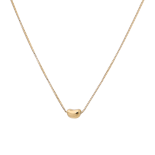 相思豆项链女款小金豆2025新款爆款配饰高级感轻奢小众锁骨链颈链