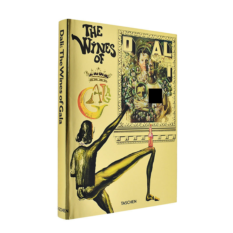 【现货】珍藏版Dali the Wines of Gala 达利的葡萄酒红酒画册画集 英文正版艺术图书 *现实主义 萨尔瓦多 名酒收藏
