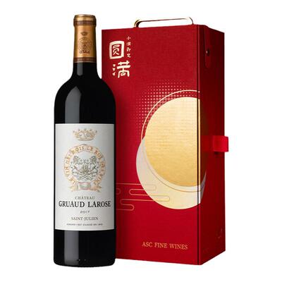 法国二级庄金玫瑰城堡干红葡萄酒