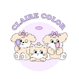 CLAIRE COLOR美瞳显色半年抛大直径隐形眼镜官方正品旗舰店2片