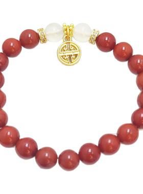 天然玛瑙手链招财转运珠南红手串