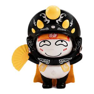 中国特色小礼物品川剧娃娃熊猫变脸国粹文化儿童脸谱玩具创意玩偶