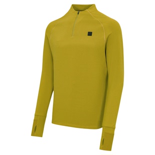 摆动者 Swing炽能Pro方绒半拉链吸湿速干上衣男子长袖保暖立领